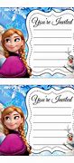 Image result for 10th Frozen Birthday Party Printables
