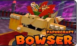 Image result for Mario Papercraft Bowser