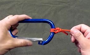 Image result for Knots for Carabiner
