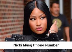 Image result for Nicki Minaj Real Phone Number