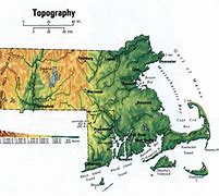 Image result for Rhode Island Topographic Map