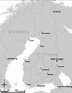 Image result for Finland Map Lakes