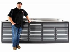 Image result for Stainless Steel Top for Garage Workbench