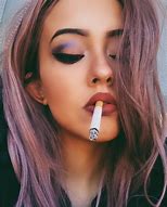 Image result for Smoking and Makeup