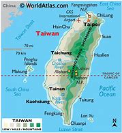 Image result for Taiwan and Japan Map