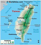 Image result for Taiwan Map