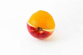 Image result for Red Apple Cut to Orange