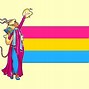 Image result for Pope Covered with LGBTQ Flag