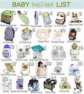Image result for New Baby Things