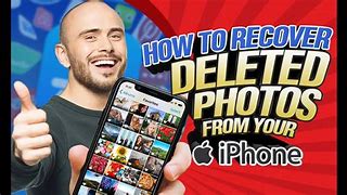 Image result for How to Recover Deleted Photos On iPhone