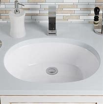 Image result for Undermount Bathroom Sinks Oval