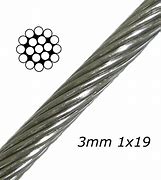 Image result for Stainless Steel Cable 1/8" 25ft. Roll