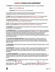 Image result for Consultation Agreement