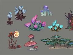 Image result for Crystal Plants Concept Art