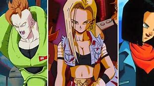 Image result for Dragon Ball Z Androids