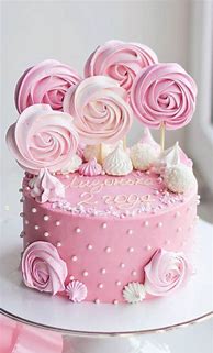 Image result for Birthday Cake Girls Pink