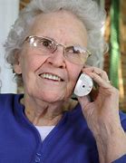 Image result for Old Lady with Old Fashoned Telephone