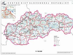 Image result for Cestovna Mapa Slovenska