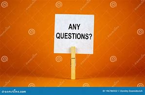 Image result for Any Questions Sign