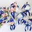 Image result for Royal Blue and Peach Wedding