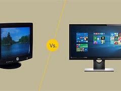 Image result for LCD and CRT Monitor