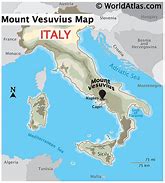 Image result for Mount Vesuvius On Europe Map