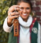 Image result for Handmade Leather Key Fobs