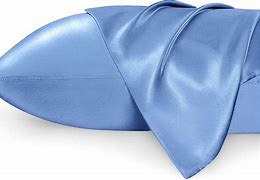 Image result for Baby Blue Satin Pillowcase
