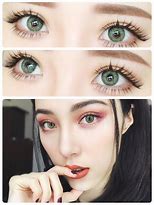 Image result for Natural Green Contact Lenses