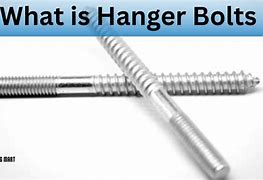 Image result for Lag Hanger Bolt