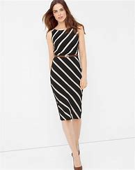 Image result for Dress with Diagonal Lines