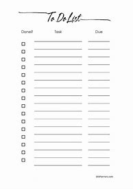 Image result for 30-Day Checklist Template