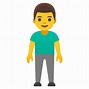 Image result for Formal Dressed Man Standing Emoji