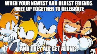 Image result for Sonic Mania Cast Meme