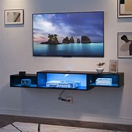 Image result for Floating LED TV Stand