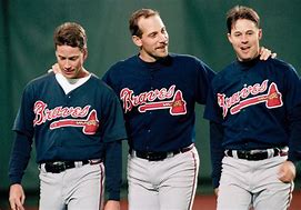 Image result for Maddux Smoltz Glavine Atlanta Braves