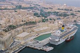 Image result for Valletta Malta Cruise Port Map