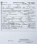 Image result for State of Alabama Birth Certificate