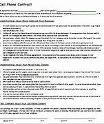 Image result for Cell Phone Contract for Teens Template