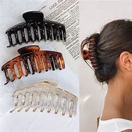 Image result for Claw Clips for Thick Hair Primark