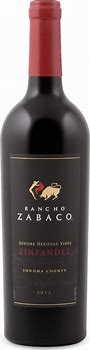 Image result for Rancho Zabaco Zinfandel Heritage Vines