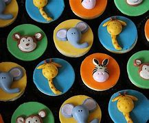 Image result for Zoo Animal Cupcakes