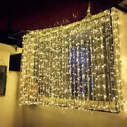Image result for LED Outdoor Fairy Curtain Lights