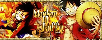 Image result for Monkey D. Luffy Banner