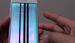 Image result for Phone Screen Cracked Black with White Line
