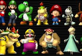 Image result for Mario Kart Wii Starter Characters