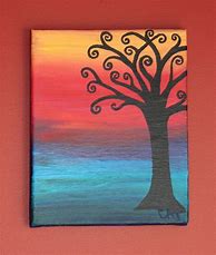 Image result for 4X6 Easy Canvas Painings
