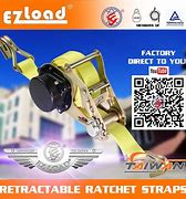 Image result for Self Retracting Ratchet Straps