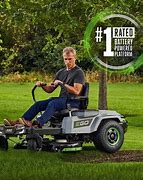 Image result for Ego Zero Turn Lawn Mower Battery