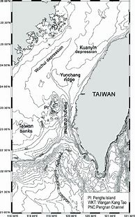 Image result for Taiwan Strait On Map